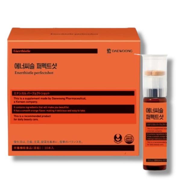 【国内発送】DAEWOONG エナシスル パーフェクトショット 20ml+2錠（10本入り）韓国 飲...