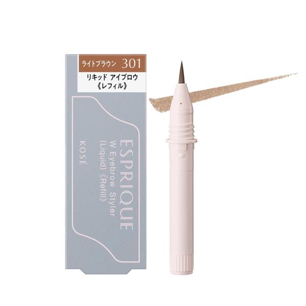 【レフィル】コーセー エスプリーク Wアイブロウ スタイラー (リキッド) BR301 眉墨 0.3...