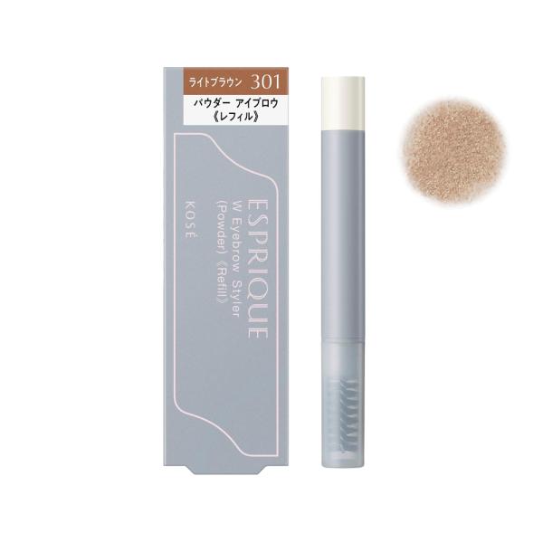 【レフィル】コーセー エスプリーク Wアイブロウ スタイラー (パウダー) BR301 眉墨 0.4...