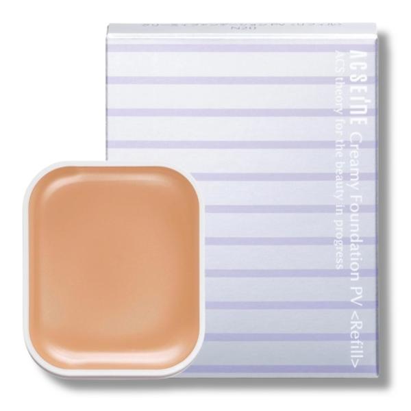 アクセーヌ (ACSEINE) クリーミィファンデーション PV [リフィル] (クリームファンデー...