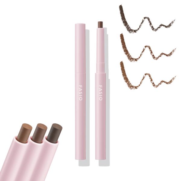 コーセー FASIO ウォータープルーフ アイブロウ (太丸芯) 0.7g 全3色