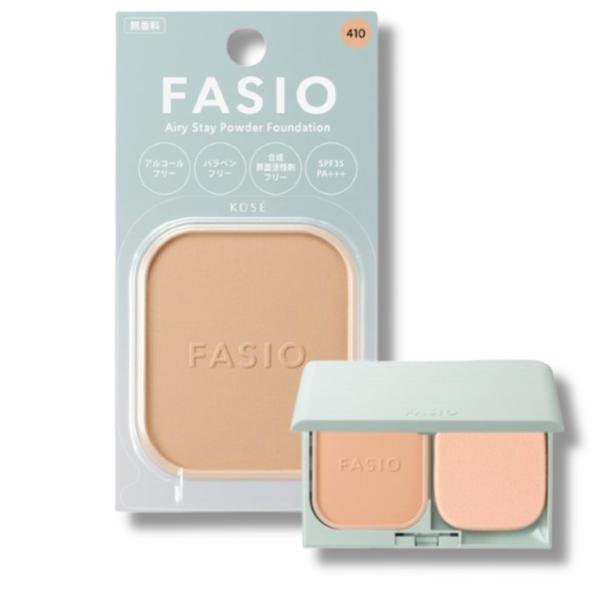 【レフィル】コーセー FASIO(ファシオ) エアリーステイ パウダーファンデーション 10g 全３...