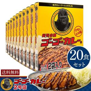 レトルトカレー ゴーゴーカレー 中辛 20食 セット カレー レトルト レトルト食品 お取り寄せグルメ お取り寄せ｜curry-ichiba