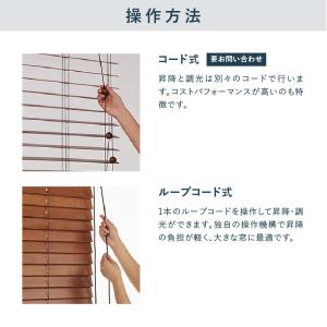 ウッドブラインド Nichibei クレール ...の詳細画像4