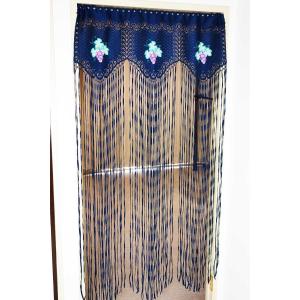 川島織物セルコン 珠のれん 39連 巾85×丈120cm おしゃれ 玉のれん 木珠