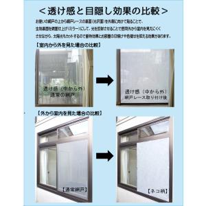 送料無料 網戸レース 網戸に貼り付けることで使...の詳細画像4