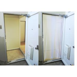 換気対策 玄関用カーテン 玄関レース 玄関用目...の詳細画像3