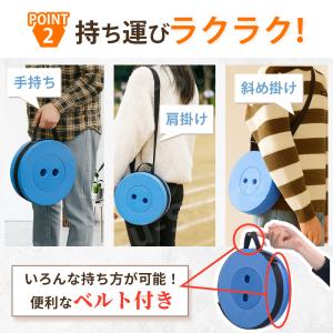 折りたたみ椅子 軽量 アウトドア チェア 伸縮...の詳細画像4