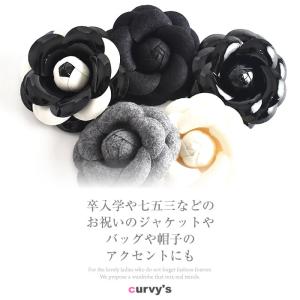 コサージュ カメリア レディース セレモニー ...の詳細画像1