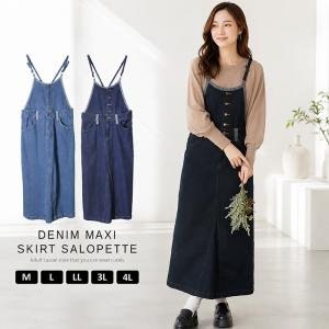 (5営業日以内入荷) ツイルサロペット スカート...の商品画像