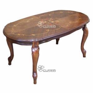 イタリア リビングテーブル 長方形 象嵌 100cm センターテーブル ロー