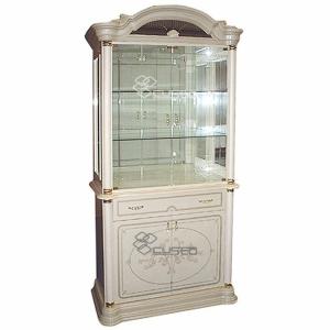 サルタレッリ　イタリア　高級輸入家具　カップボード　キャビネット　棚 サルタレッリ アマルフィ 2ドア オープンキャビネット アイボリー