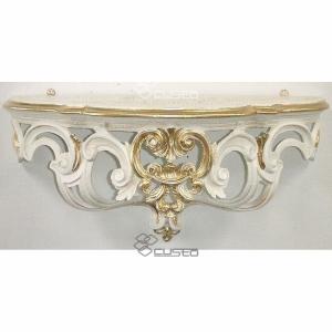 壁掛け コンソール 大 送料無料 イタリア製 インテリア ホワイト