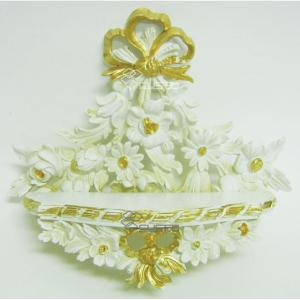 壁掛け コンソール 大 送料無料 イタリア製 インテリア ホワイト