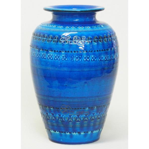 花瓶 イタリア花瓶　イタリア置物　インテリア　インテリア雑貨　ビトッシ　ビトッシ社　リミニブルー