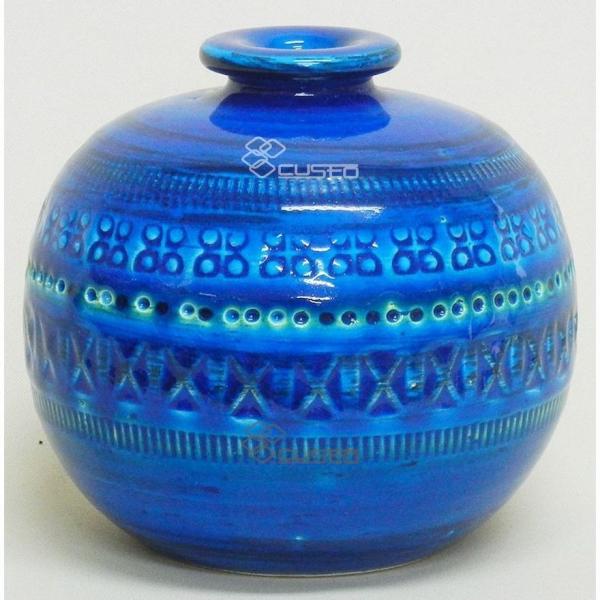 花瓶 イタリア花瓶　イタリア置物　インテリア　インテリア雑貨　ビトッシ　ビトッシ社　リミニブルー