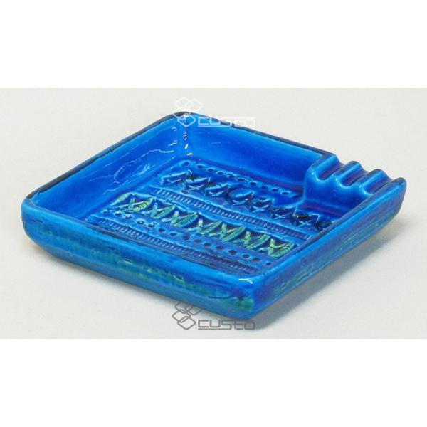 灰皿　小物入れ イタリア置物 インテリア　インテリア雑貨　ビトッシ社　リミニブルー