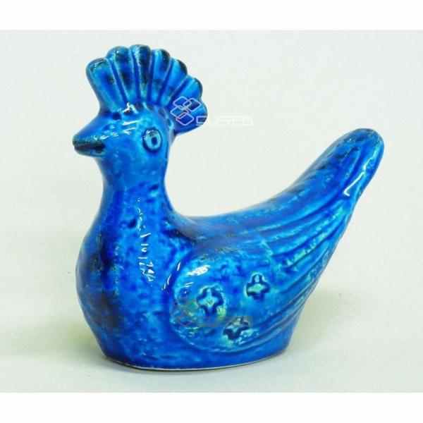 タゲリ　イタリア置物　インテリア　インテリア雑貨　ビトッシ社　リミニブルー　トリの置物