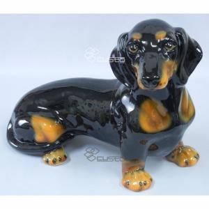 置物 動物 ドーベルマン インテリア オブジェ イタリア置物 インテリア