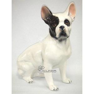 陶器 動物 ゼブラ 置物 イタリア製 シマウマ 完成品 アニマルオブジェ