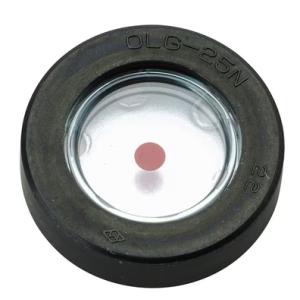 オイルレベルゲージ、窓(ゼファー1100アルミ削り出しスケルトンクラッチカバー用)