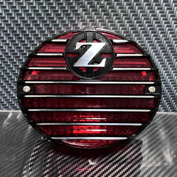 Z1/Z2テールレンズガードアルミ削り出しブラックアルマイト仕様