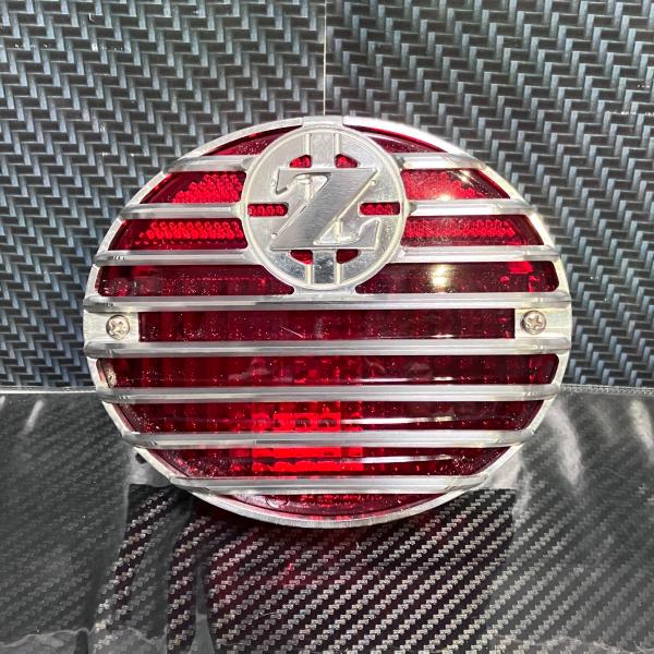 Z1/Z2テールレンズガードアルミ削り出しポリッシュ仕様