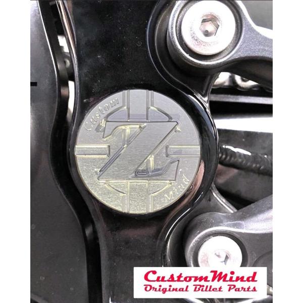 z900rs(2018モデル〜)スイングアーム(ピボット)シャフト部フレームホールプラグ2(L)アル...