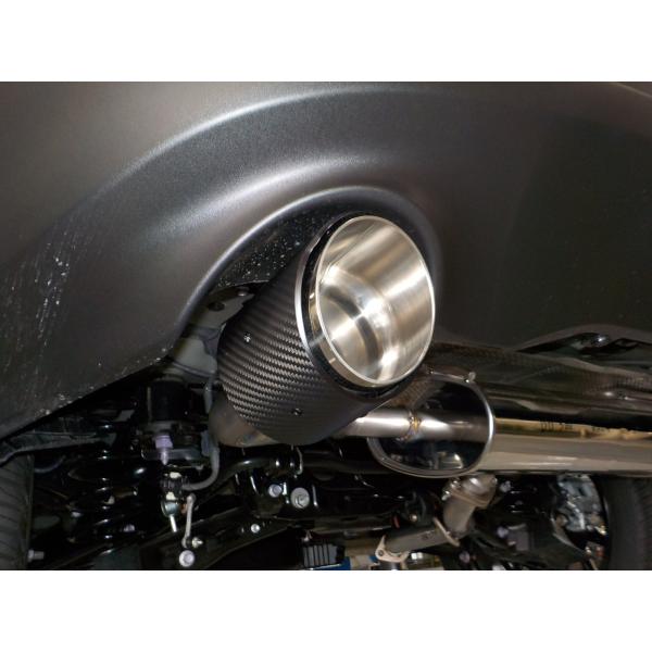 5次元 ハリアー 6AA-AXUH80 マフラー 左右シングル AS-T-015CBT 5ZIGEN...