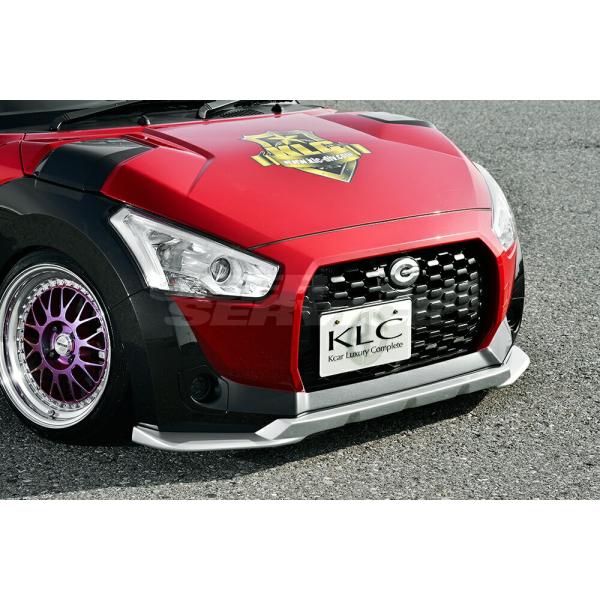 ケイエルシー コペンエクスプレイ LA400K フロントアンダーリップ FRP 未塗装 KLC Pr...