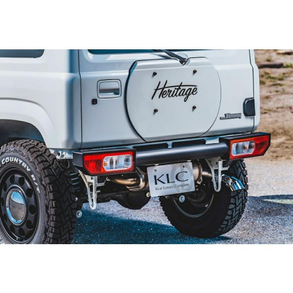 ケイエルシー ジムニー JB64W トラディショナルバンパー リア ブラック KLC Heritag...