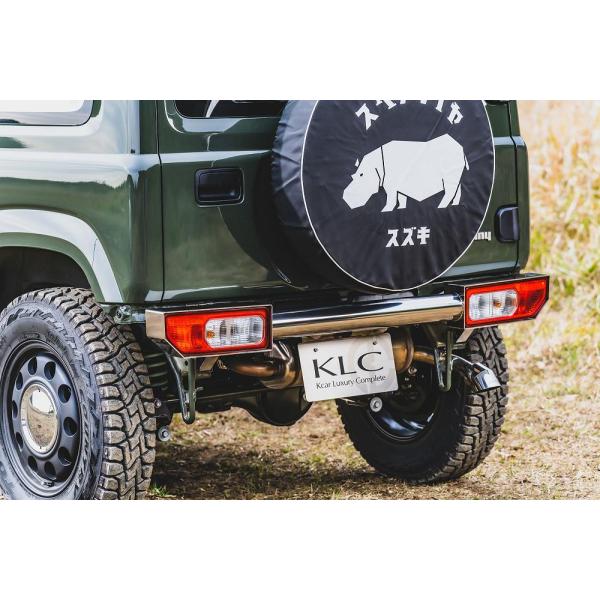 ケイエルシー ジムニー JB64 トラディショナルバンパー リア 鏡面 ステンレス製 KLC Her...