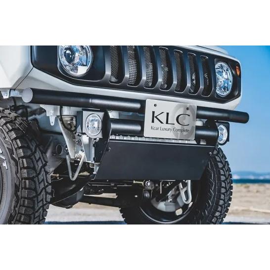 ケイエルシー ジムニー JB64W JB74W スキッドプレート 無地 ブラック ステンレス KLC...