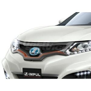 インパル エクストレイル T32 フロントグリル TypeA FRP製 未塗装 IMPUL