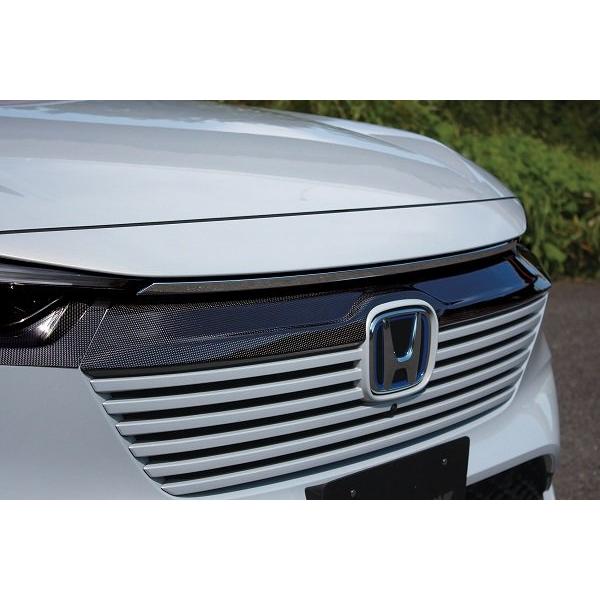 ガレージベリー ヴェゼル RV3 RV4 RV5 RV6 グリルカバー 平織りカーボン クリアゲルコ...