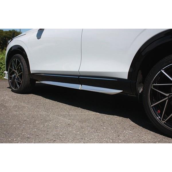 ガレージベリー ヴェゼル RV3 RV4 RV5 RV6 サイドガーニッシュ 白ゲルコートFRP 未...