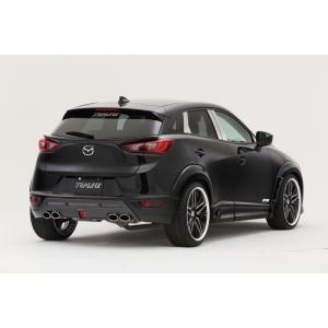 トップライン CX-3 DK5FW DK5AW 前期 リアハーフスポイラー 未塗装 TOP LINE...