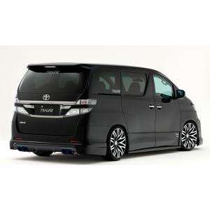 トップライン ヴェルファイア GGH ANH 20系 後期 リアハーフスポイラー アルナージマフラー...