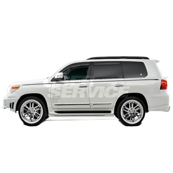 ロウェン ランドクルーザー ランクル CBA-USJ202 中期 サイドステップ FRP製 未塗装 ...