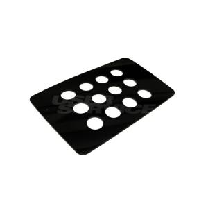 ロウェン C-HR RR NGX50 ZYX10 前期 バックフォグランプカバー ABS 未塗装 6...