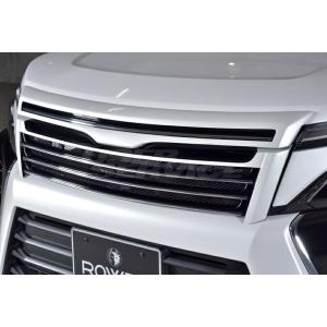 ロウェン ヴォクシー ZRR80 ZRR85 後期 フロントグリル FRP 未塗装 T028C00 ...