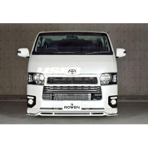 ロウェン ハイエース 200系 KDH20# TRH20# 4型 フロントグリル Face.1 AB...