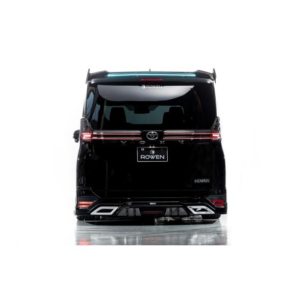 ロウェン ヴォクシー ZWR90 MZRA90 Rowenロゴエンブレム 筆記体 クローム 9ME1...