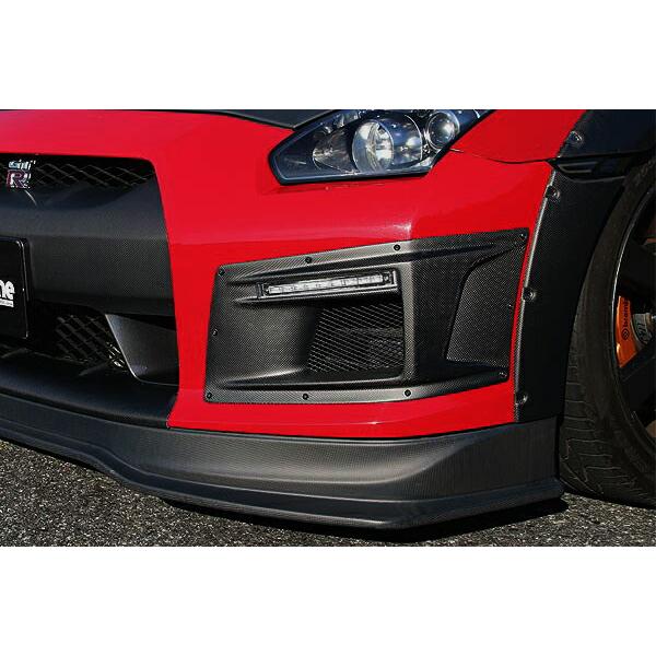 チャージスピード GT-R R35 フロントバンパーダクト FRP 未塗装 CHARGE SPEED...