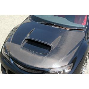 インプレッサ STI GRB ボンネット ダクト付 インレットダクト一体 FRP