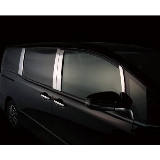 シックスセンス ノア 80系 85系 ピラーパネル 8Ｐ 鏡面ステンレス製クロームメッキ 80VNe...