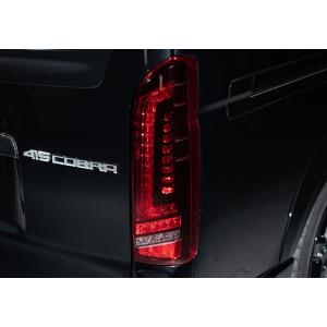200系 ハイエース テールライト　コブラ　COBRA ４１５ コブラ 415 ライトセーバー プレステージ フル LED テール ランプ