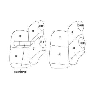 クラッツィオ シートカバー ムーヴ キャンバス...の詳細画像1