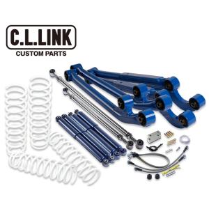 Y！ シーエルリンク3インチアップJB64用ラテラルロッド前後セット C.L.LINK（シーエルリンク） ジムニー JB64 JB74(1型〜5型適合) 2