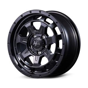 16インチ 5H114.3 7.0J 7J+40 5穴 ナイトロパワー M7 ファランクス ホイール 4本 バレルブラック MID NITRO POWER M7 PHALANX